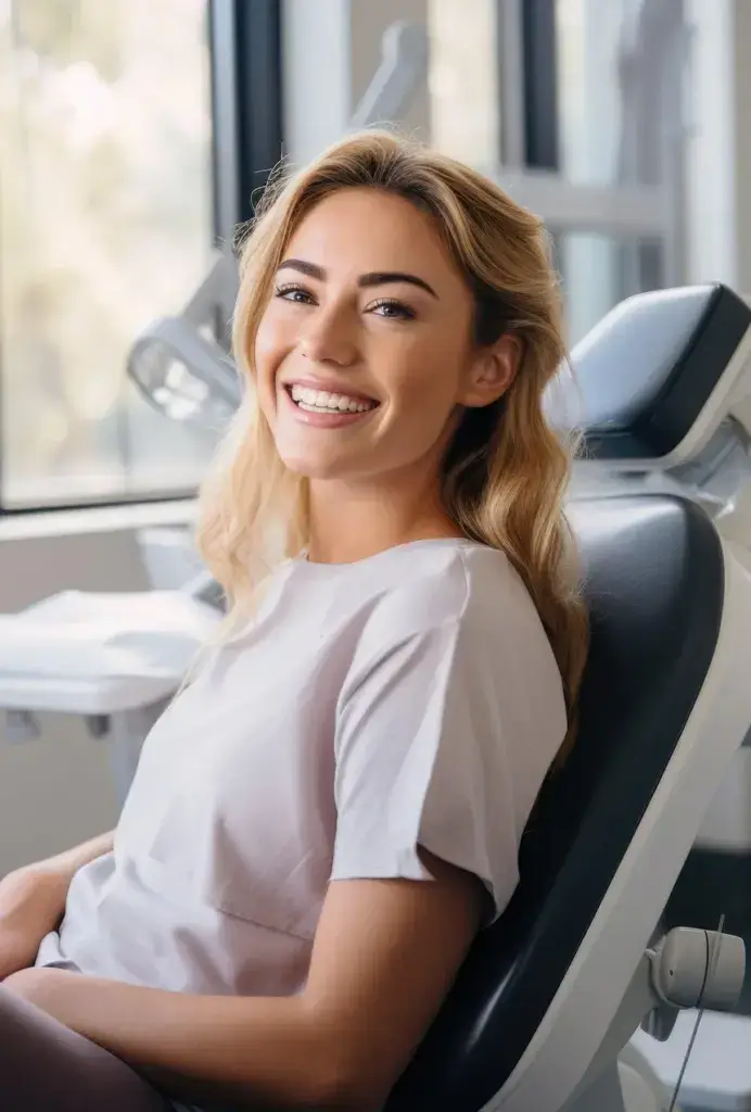 Paciente despues implnates dentales Vilafranca en SDS Dental Clinic